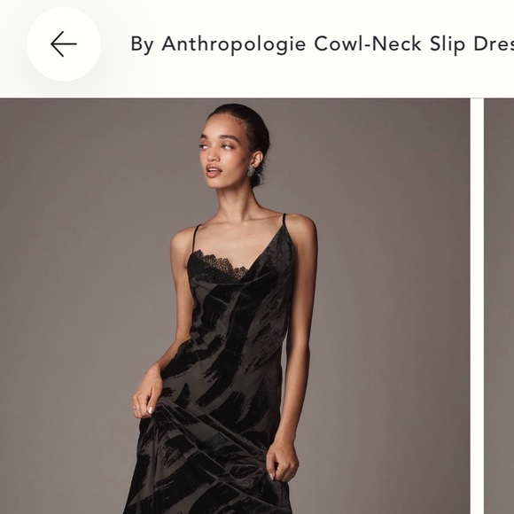 Anthropologie Dresses & Skirts - Anthropologie Black Cowl-Neck Maxi Dress
